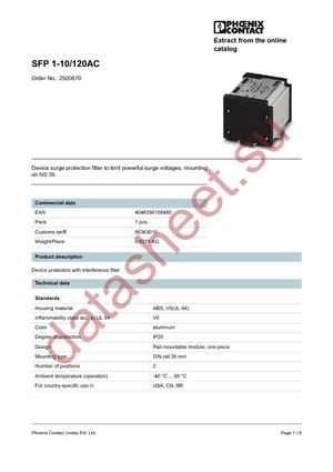 2920670 datasheet  